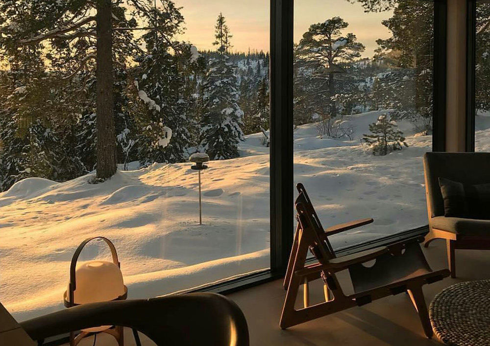 Энергомберегающее окно позволяет наслаждаться зимними пейзажами